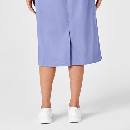 WonderWORK 701 Pull On Cargo Skirt Ceil Blue Model Image Alternate | Wink