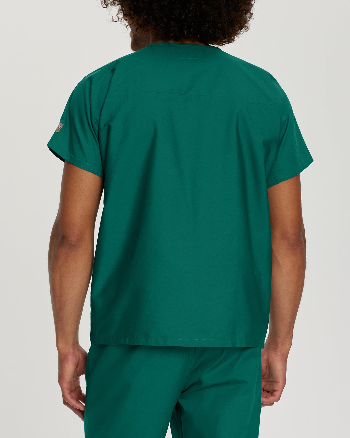 Scrub Zone LT102 Unisex V Neck Scrub Top Hunter Image