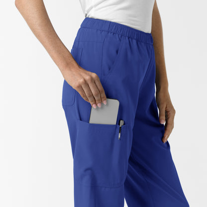 NURTUR 5280 Women's Slim Leg Scrub Pants Galaxy Blue