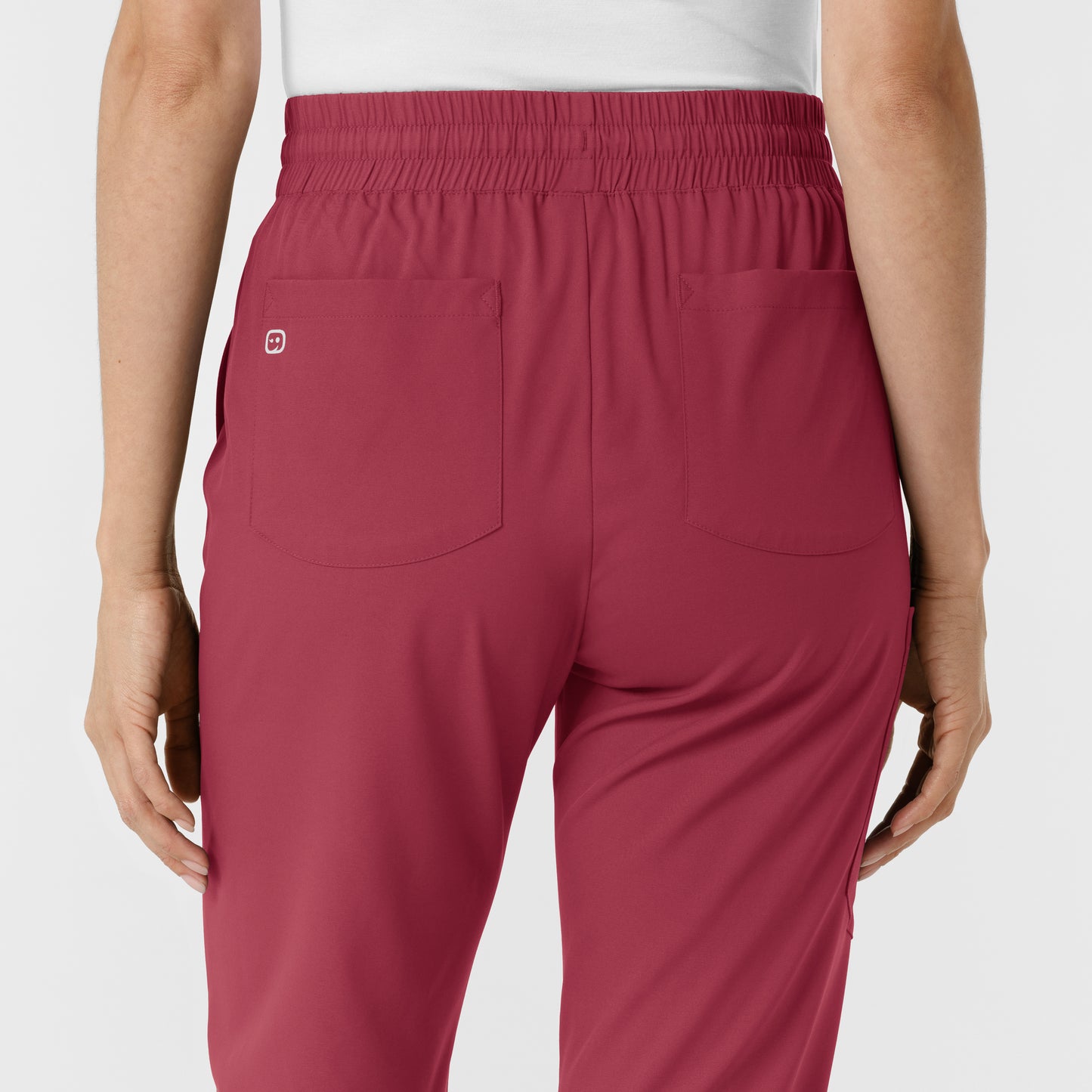 Boundless 5251 Women's Bootcut Scrub Pants Ruby