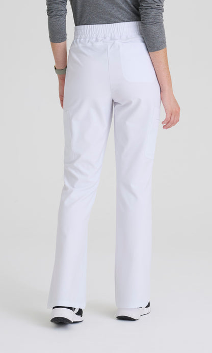 Grey's Anatomy Evolve GSSP729 Women's Sky Pant in White by Barco Model Image Back