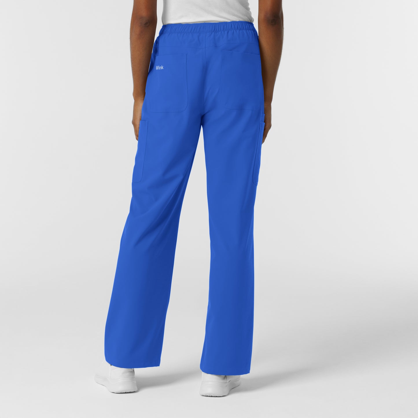 NURTUR 5180 Women's Straight Leg Cargo Scrub Pants Royal