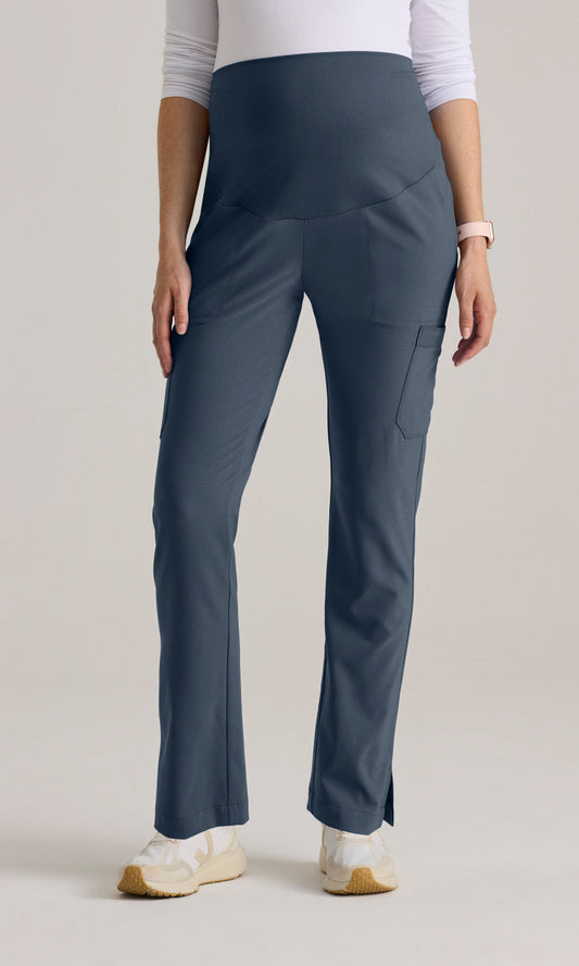 Grey's Anatomy Evolve GSSP690 Promise Maternity Scrub Pants Steel