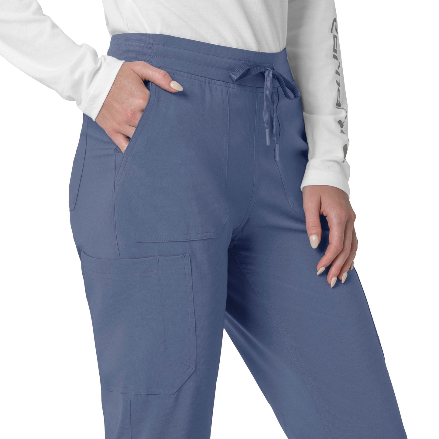 Force Cross-Flex C53110 Cargo Jogger Scrub Pants Riverside Model Image Alternate | Carhartt