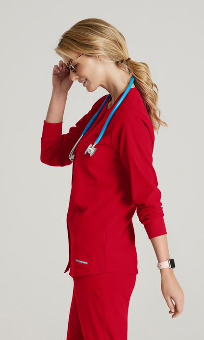 Skechers SK401 Stability Scrub Jacket True Red