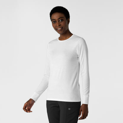 Layers 2190 Women's 3-Pack Essential Layer Long Sleeve White