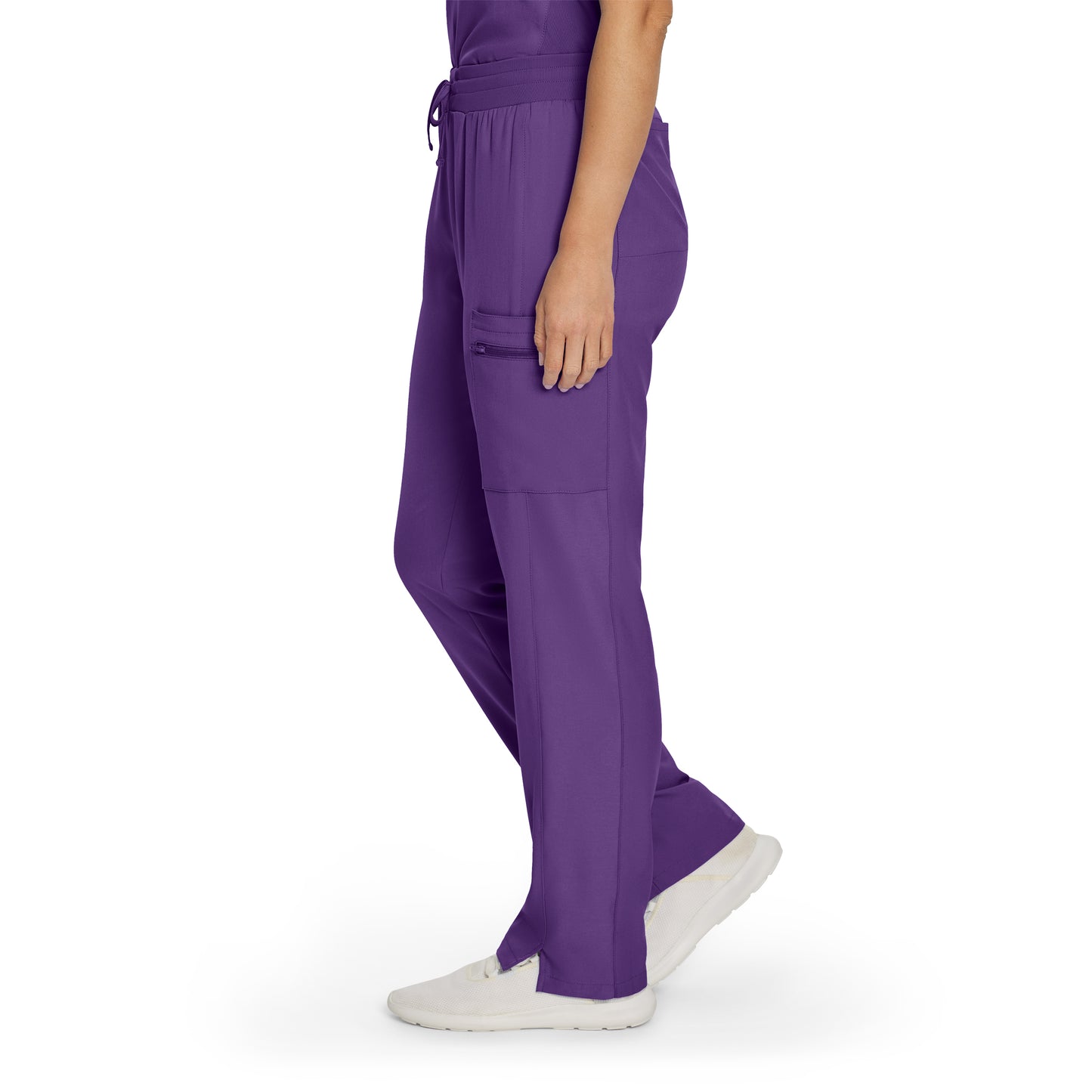 Forward LB400 Women's Cargo Scrub Pants Eggplant Image