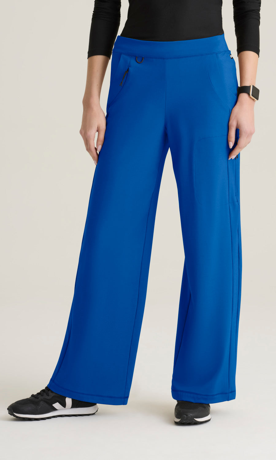 Grey's Anatomy Knits GRSP746 Crystal Pant New Royal - front