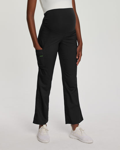 ProFlex 2399 Women's Maternity Scrub Pants Black Image