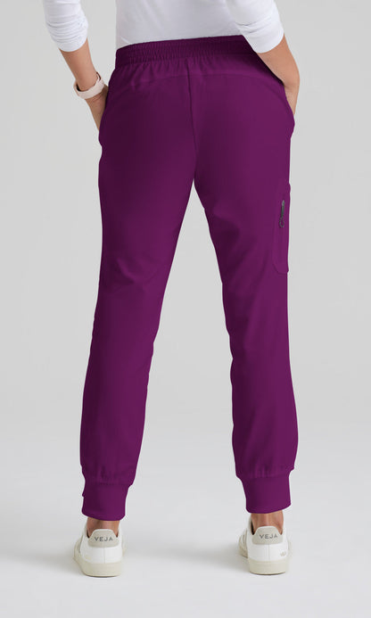 Grey's Anatomy GRP534 Kira Jogger Wine