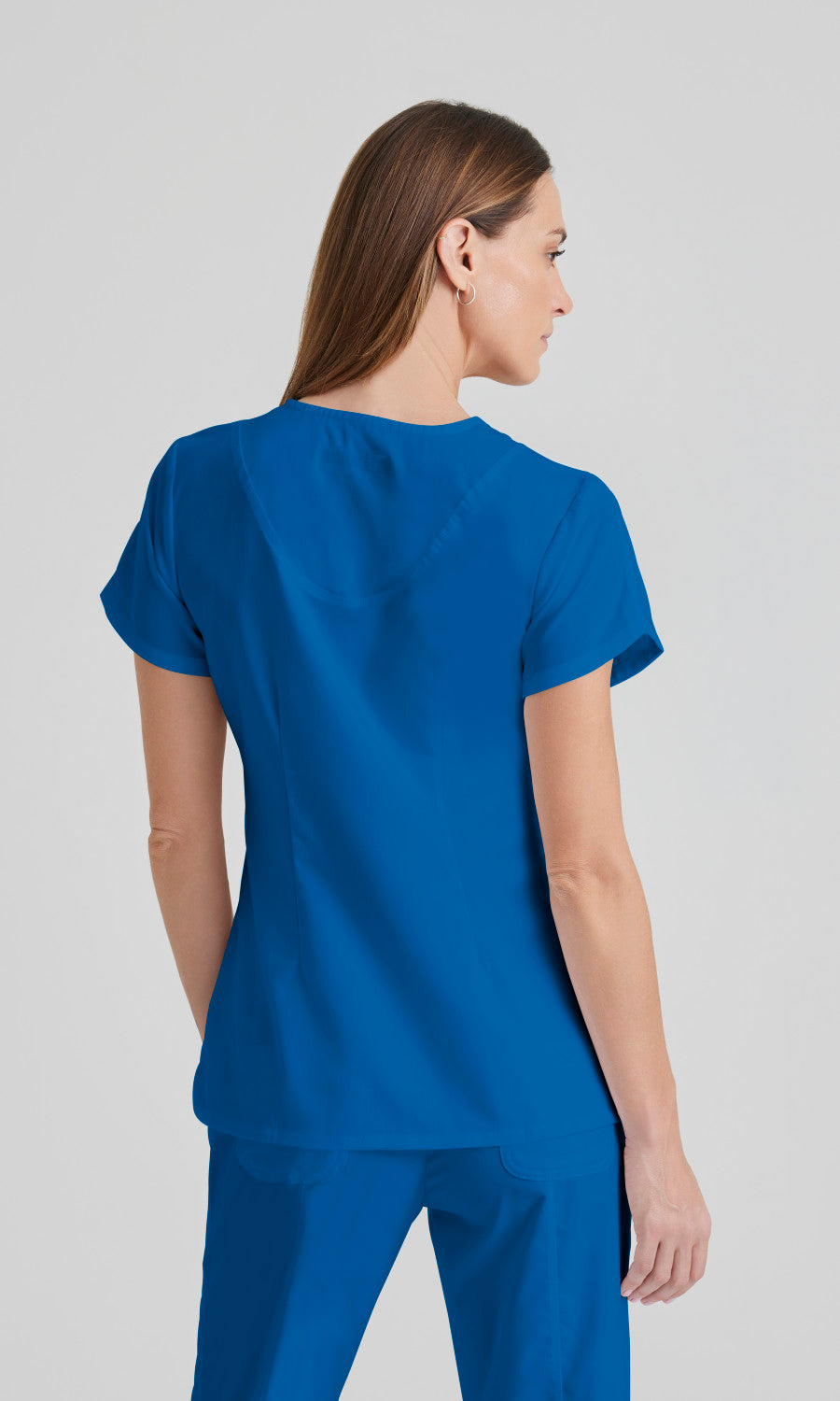 Grey's Anatomy 41423 Cora Scrub Top New Royal