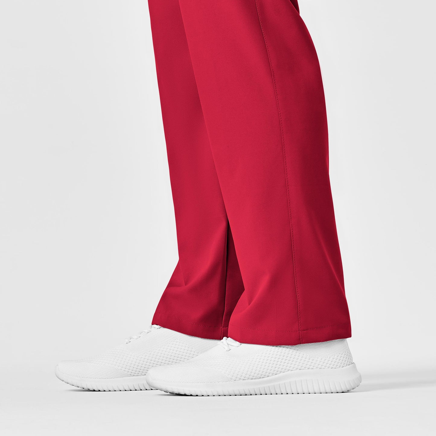 W123 5855 Unisex Multi-Cargo Scrub Pants Red Model Image Alternate | Wink