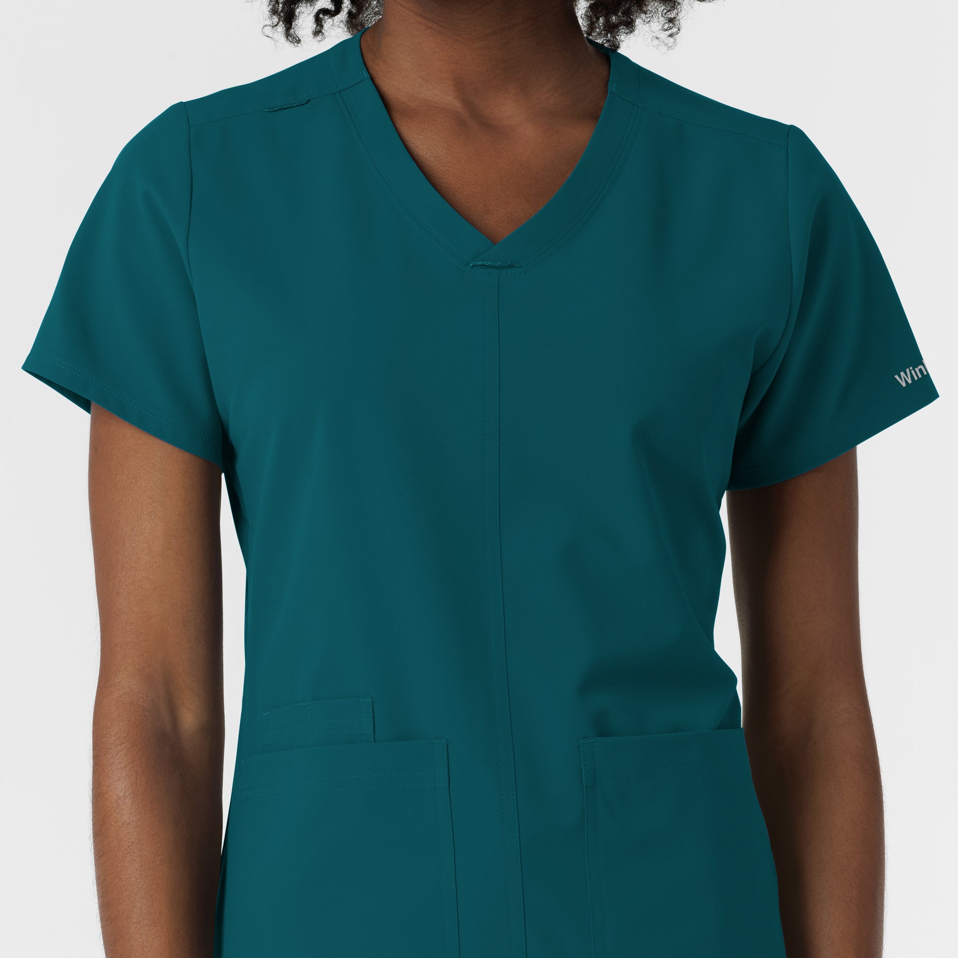 NURTUR 6180 Women's V-Neck Scrub Top Caribbean