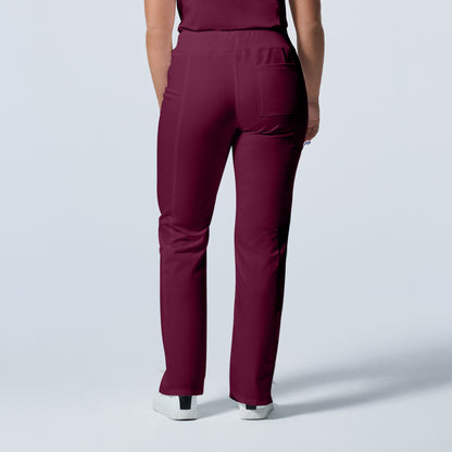 ProFlex LB405 Women's Cargo Scrub Pants Wine Image