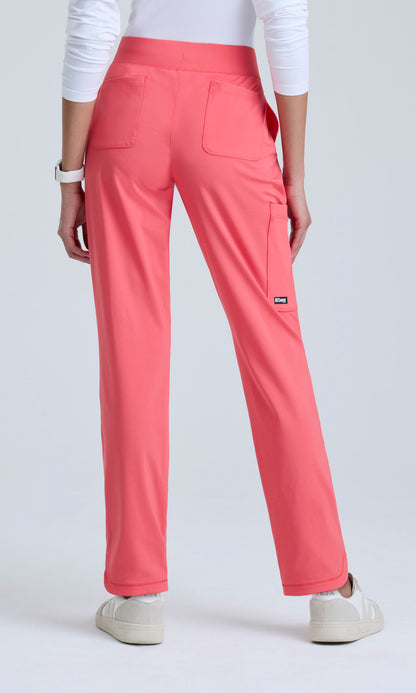 Grey's Anatomy Knits GRSP759 Define Pant Papaya Blush - back