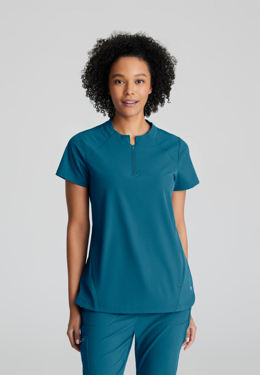 Barco One BOT216 Flux Scrub Top Bahama