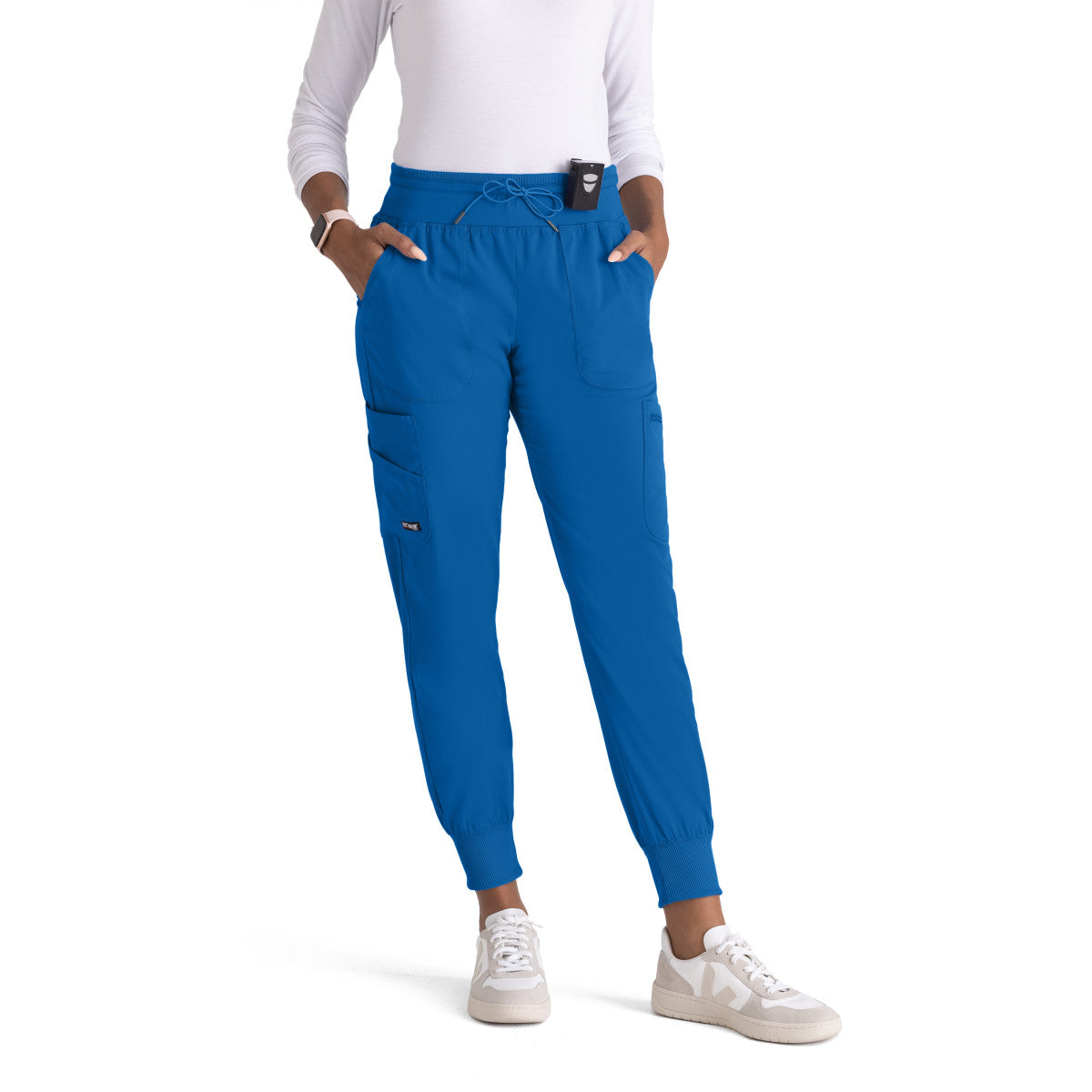 Greys Anatomy Stretch GRSP527 Carly Jogger New Royal