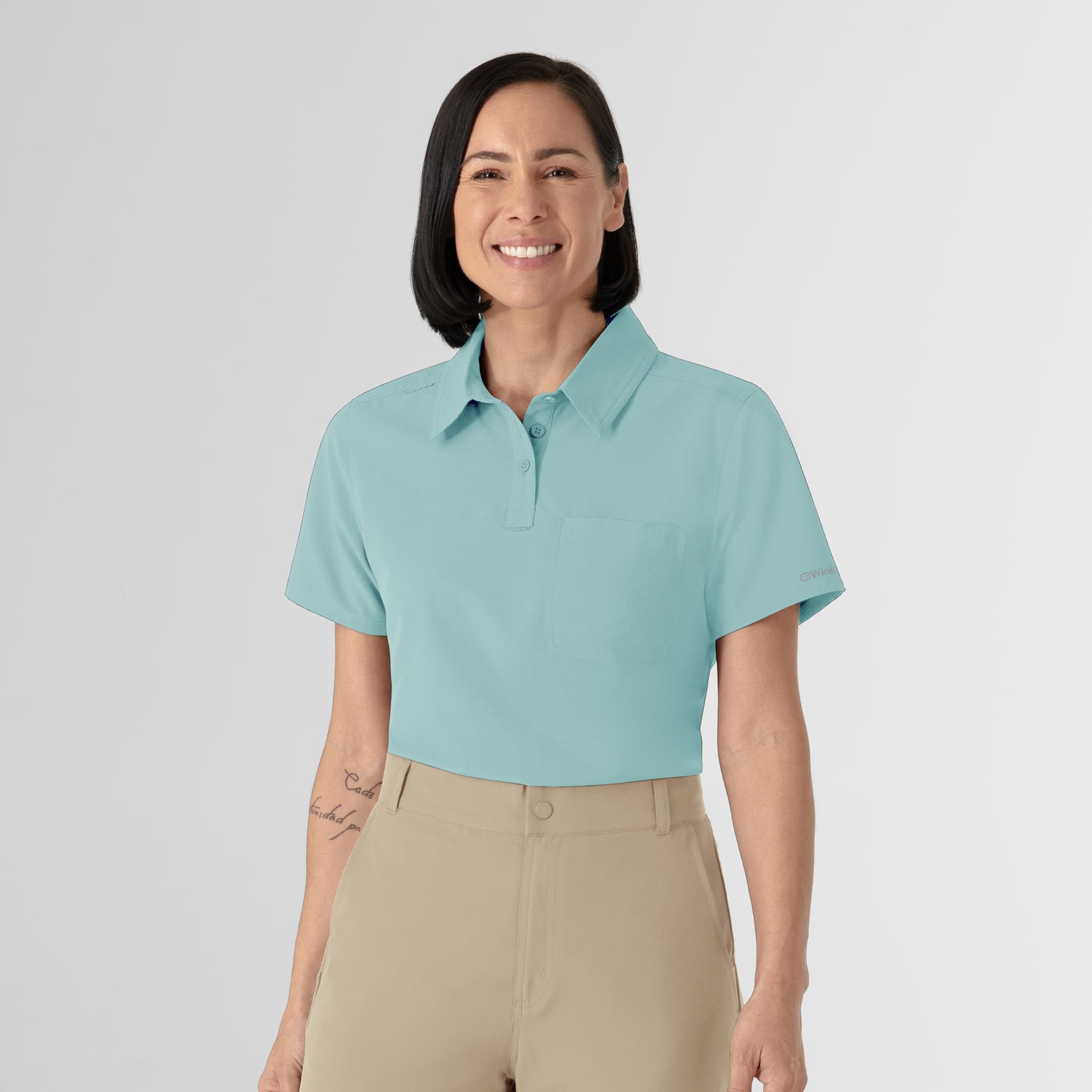 NURTUR 6480 Women's Polo Coastal Blue