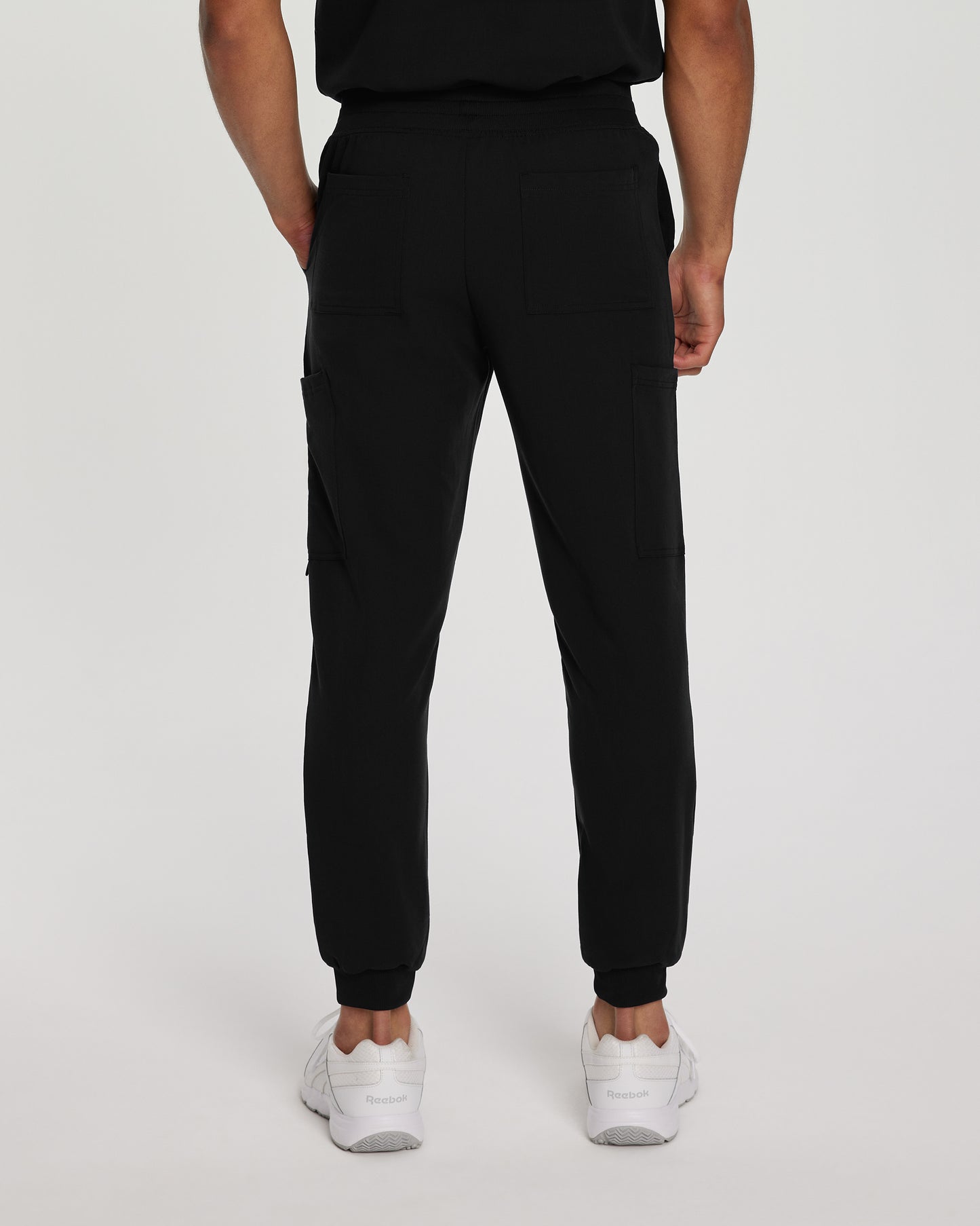 V-Tess 222 Men's Jogger Scrub Pants Black Image