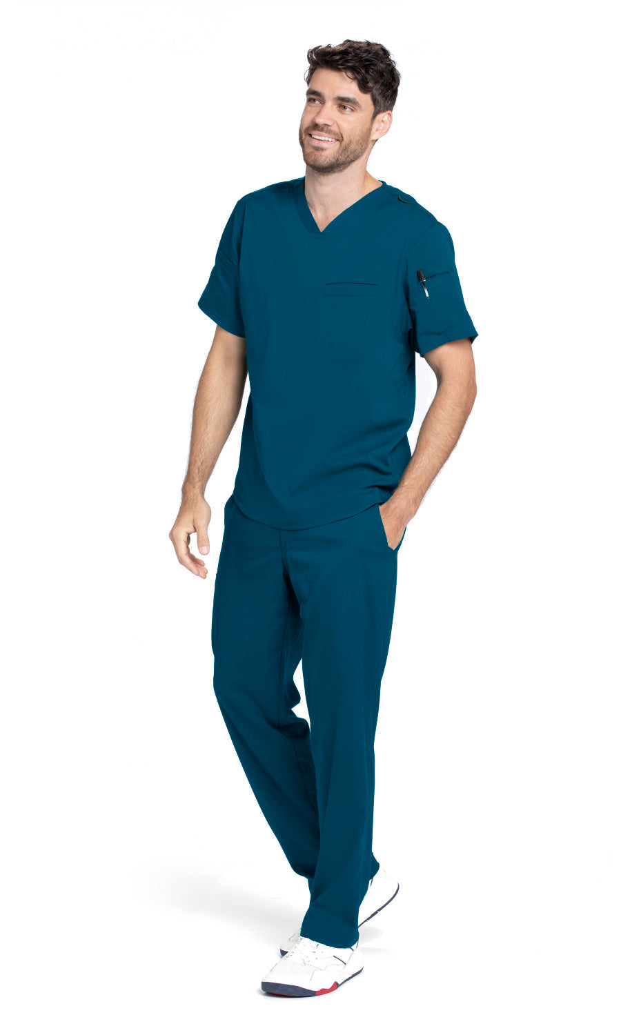 Grey's Anatomy Spandex Stretch GRSP507 Wesley Scrub Pants Bahama