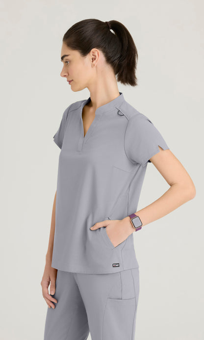 Grey's Anatomy Spandex Stretch GRST230 Avery Top Moonstruck