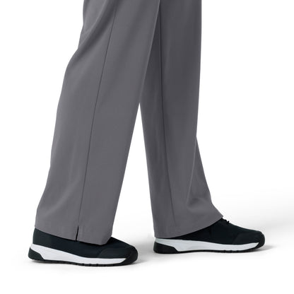 Force Cross-Flex C53310 Boot Cut Scrub Pants Pewter Model Image Alternate | Carhartt