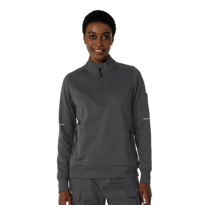 Rugged Flex C82912 Women's Half Zip Pewter