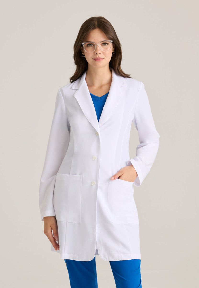 Greys Anatomy Signature 2402 Morgan Lab Coat White