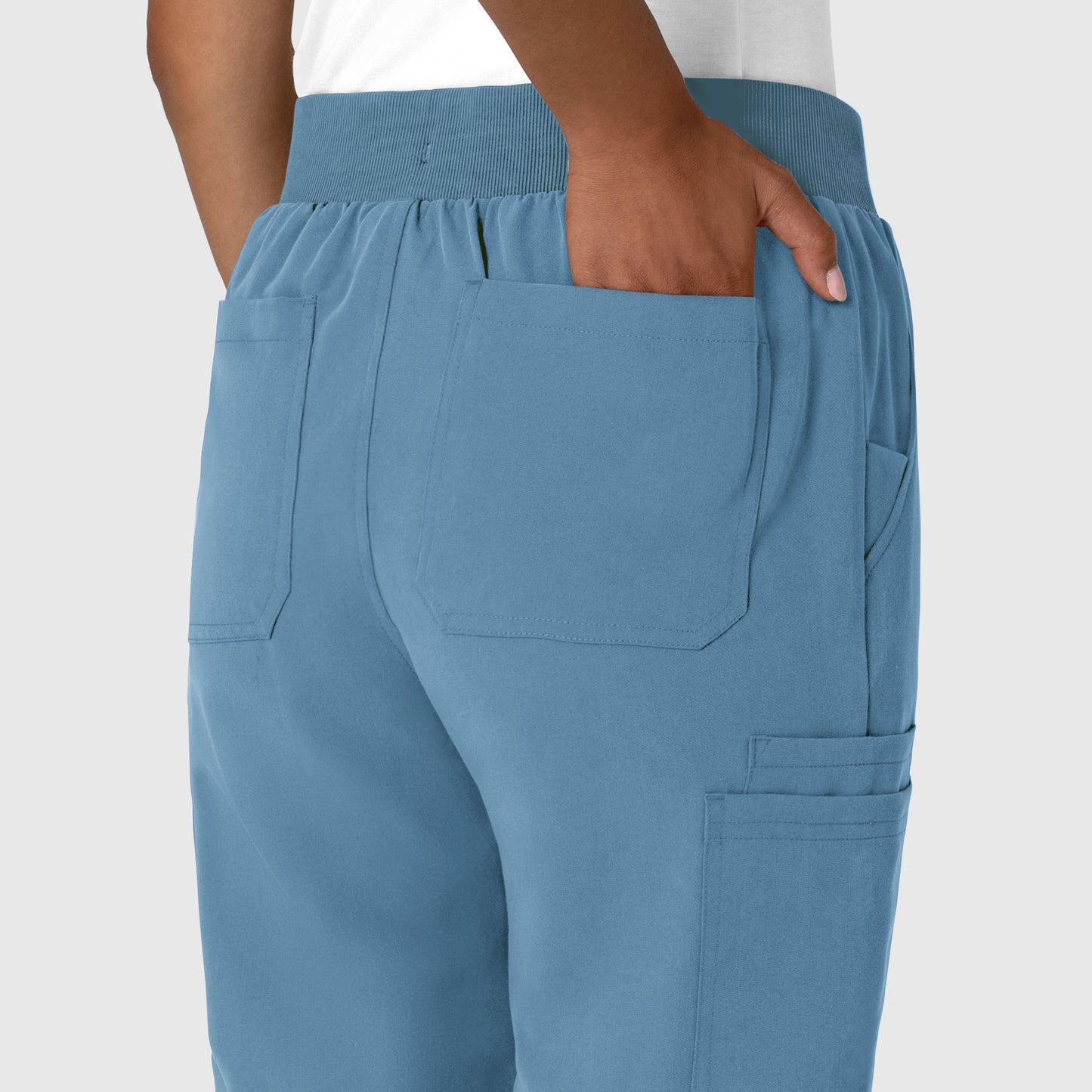 Nova 5132 Women's Jogger Utility Scrub Pants Pacific Blue