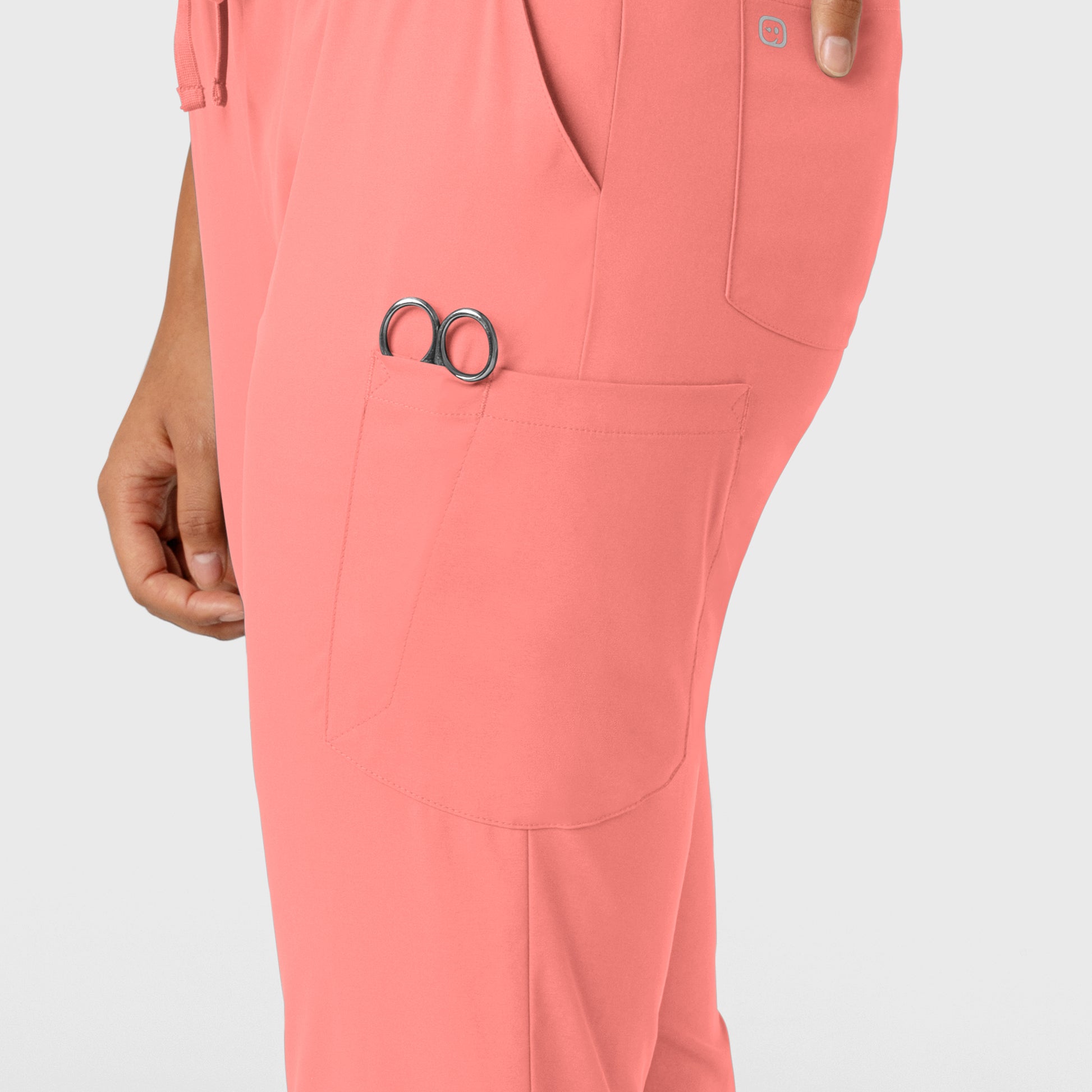 Boundless 5151 Women's Jogger Scrub Pants Paradise Pink