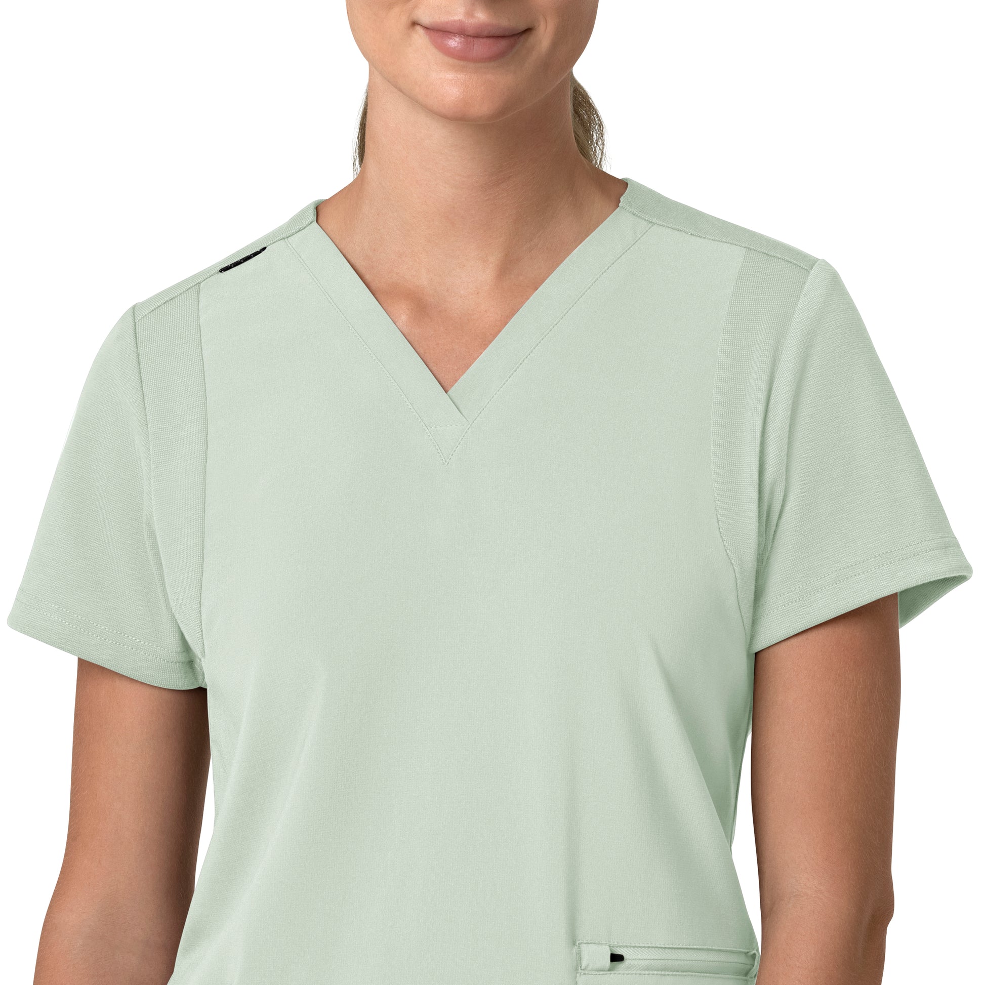 Force Cross-Flex C13210 Women's Flex Panel V-Neck Scrub Top Big Sky