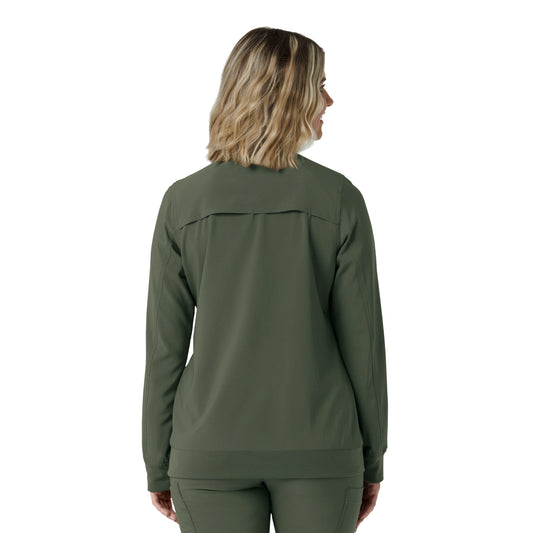 Force Cross-Flex C82410 Women's Lightweight Scrub Jacket Olive