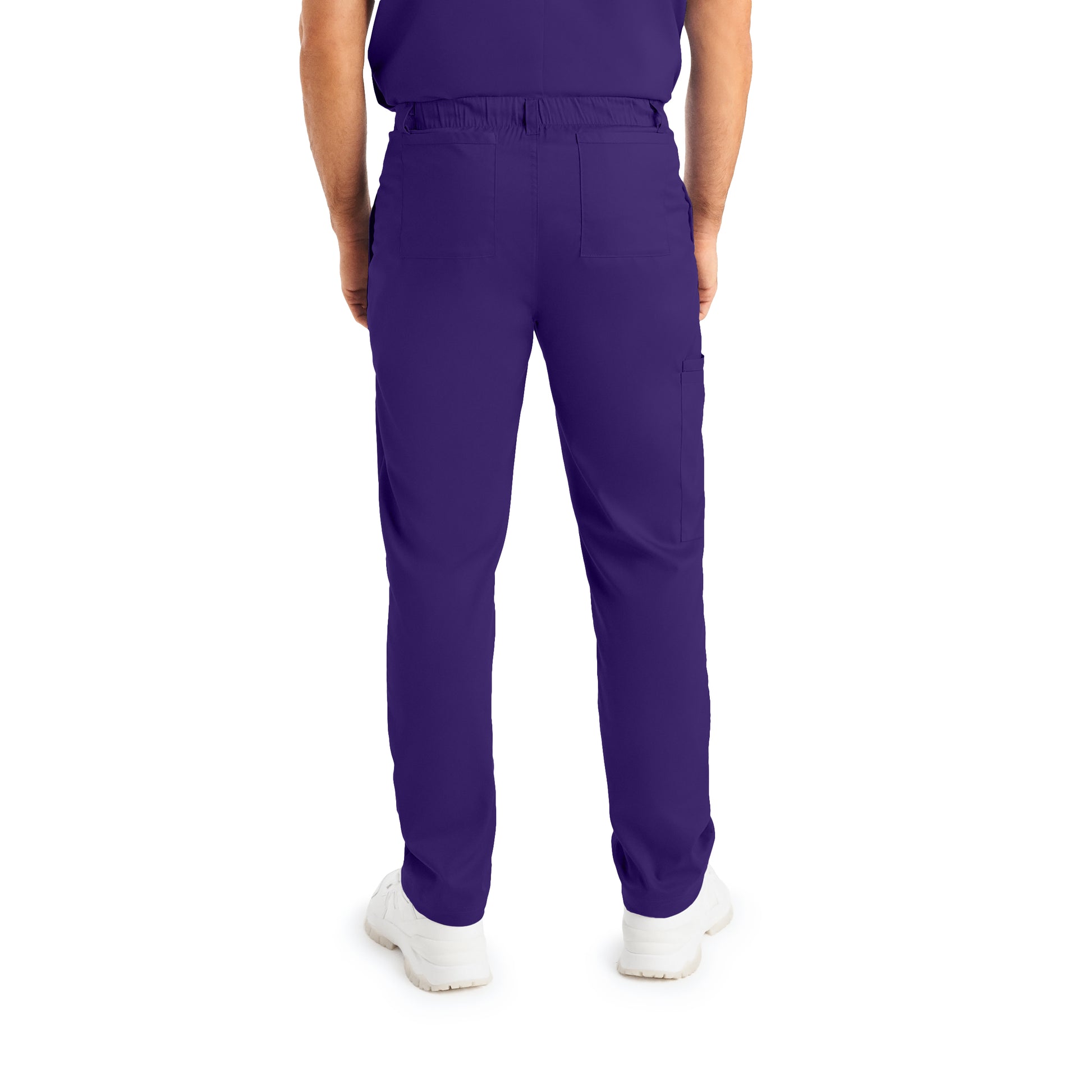 ProFlex LB408 Men's Cargo Scrub Pants Grape Image