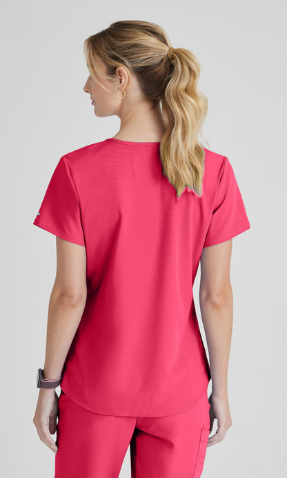 Skechers SK101 Breeze Scrub Top Vibrance Pink