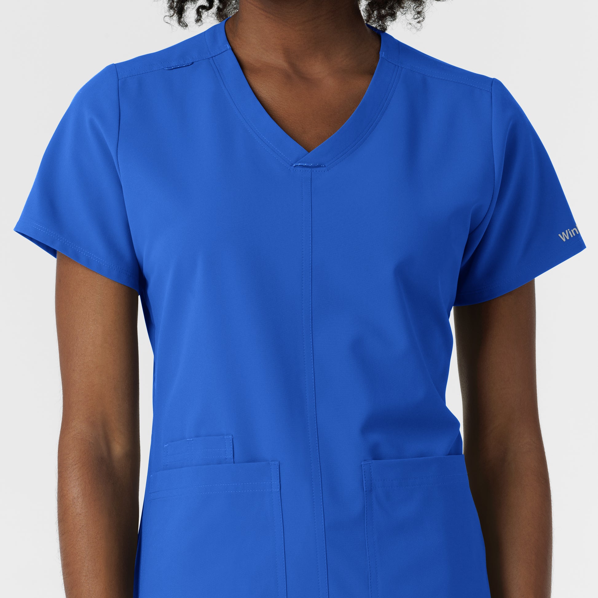NURTUR 6180 Women's V-Neck Scrub Top Royal