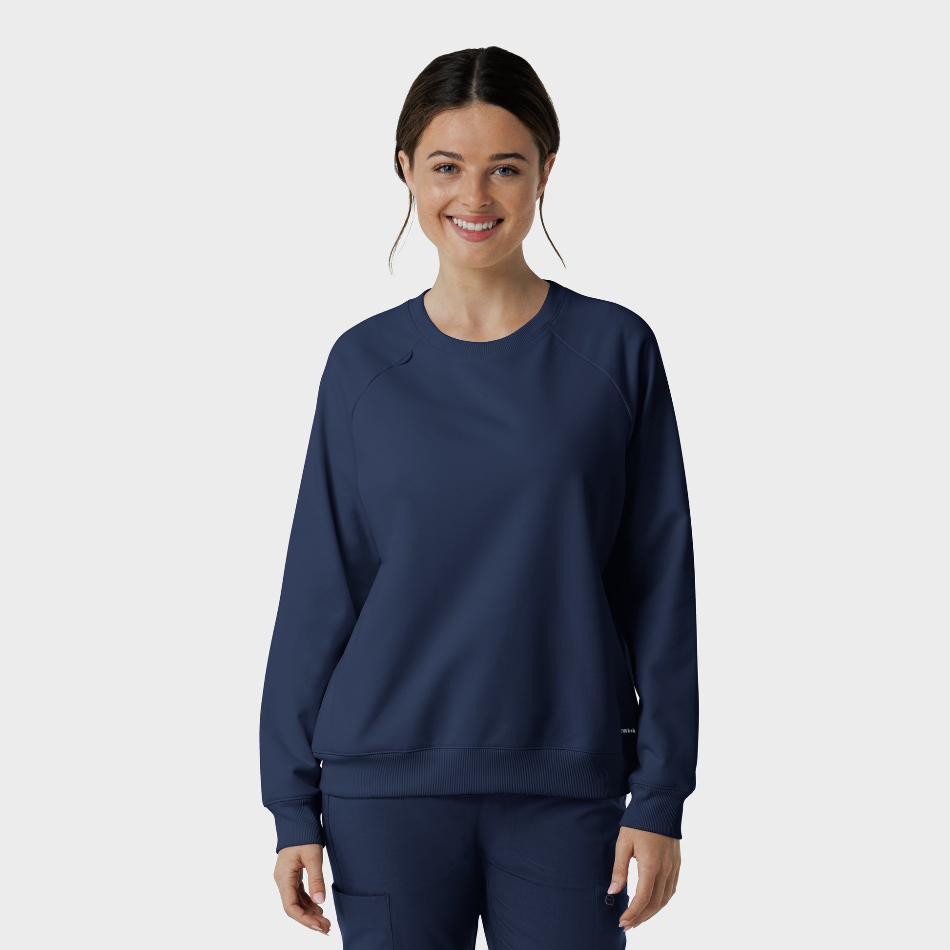Layers 2169 Women's Pullover Sweatshirt Navy