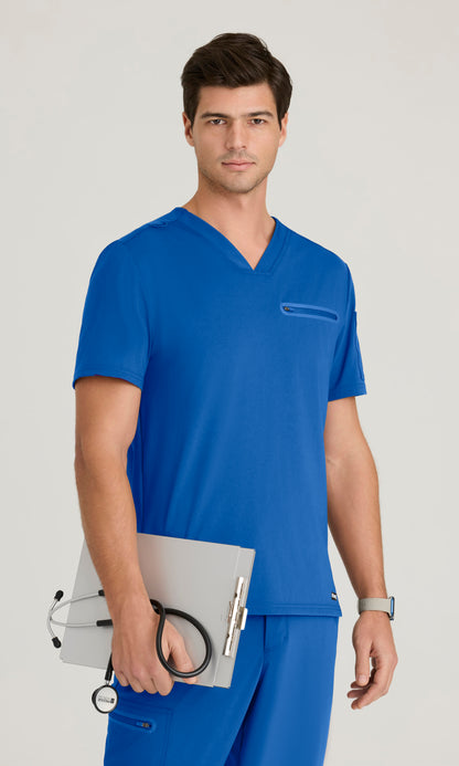 Grey's Anatomy Knits GRST275 Clarity Top New Royal - front