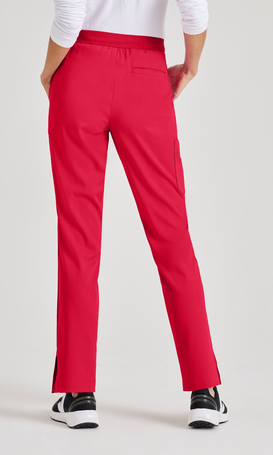 Grey's Anatomy Stretch GRSP526 Serena Scrub Pants Scarlet Red
