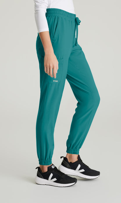 Grey's Anatomy Evolve GSSP625 Terra Scrub Joggers Teal