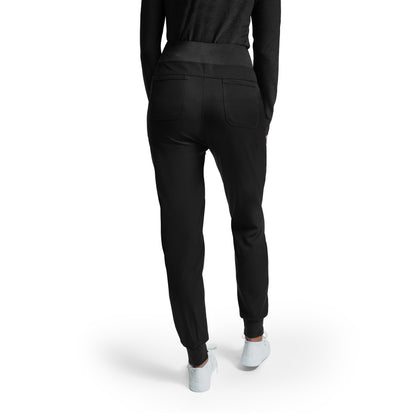 VIBE WB420 Women's Jogger Scrub Pants Black Image