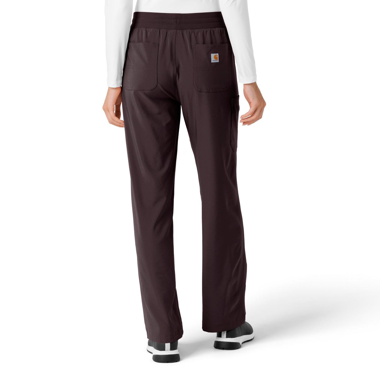 Force Cross-Flex C53310 Women's Boot Cut Scrub Pants Dark Sepia