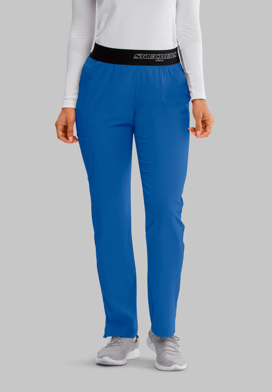 Skechers SK202 Breeze Scrub Pants New Royal Model Image Front | Barco