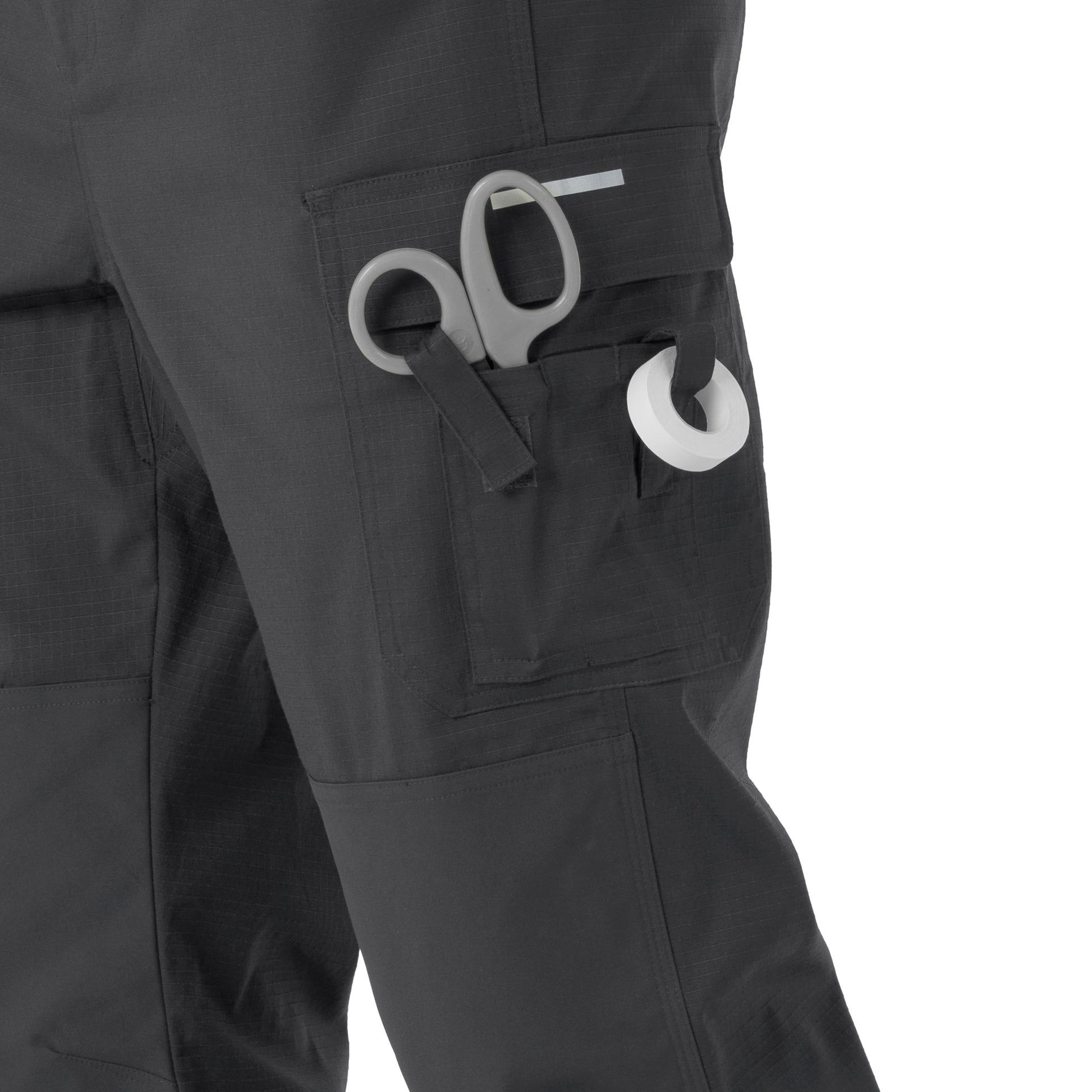 Rugged Flex C57418 Men's Ripstop Cargo Pantss Pewter