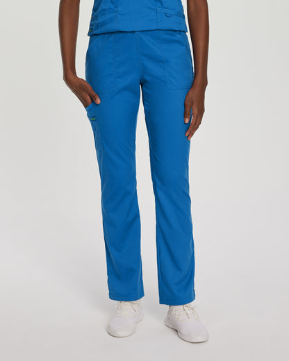 ProFlex 2042 Women's Cargo Scrub Pants Royal Image