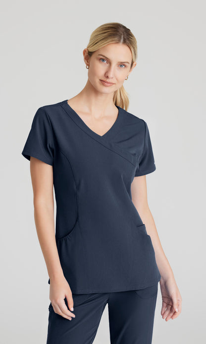 Skechers Vitality SKT064 Charge Scrub Top Pewter