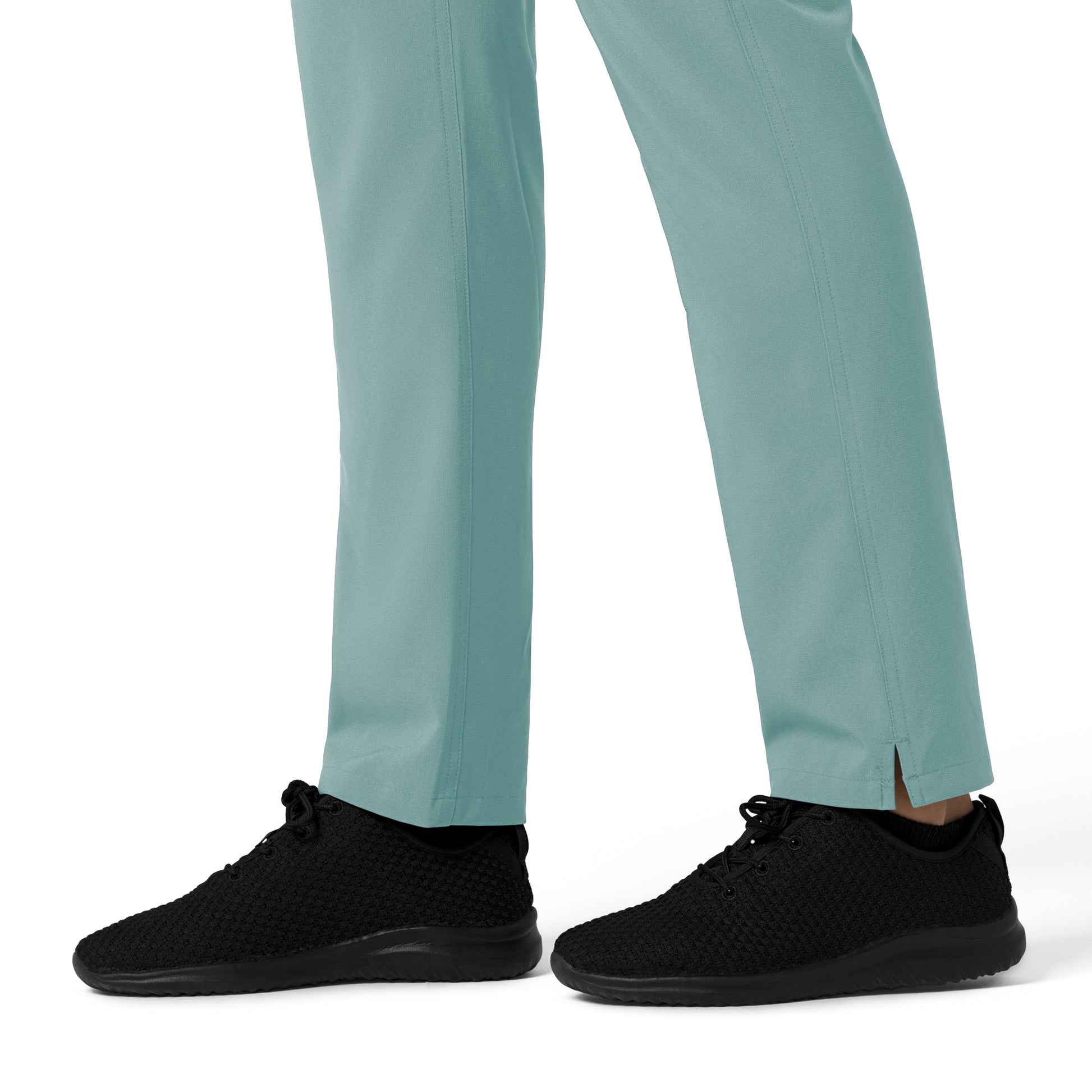 Force Cross-Flex C53210 Straight Leg Cargo Scrub Pants Summer Blue Model Image Alternate | Carhartt