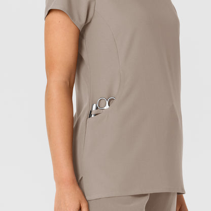 Nova 6432 Flex-n-Reach V-Neck Scrub Top Haze Model Image Alternate | Wink