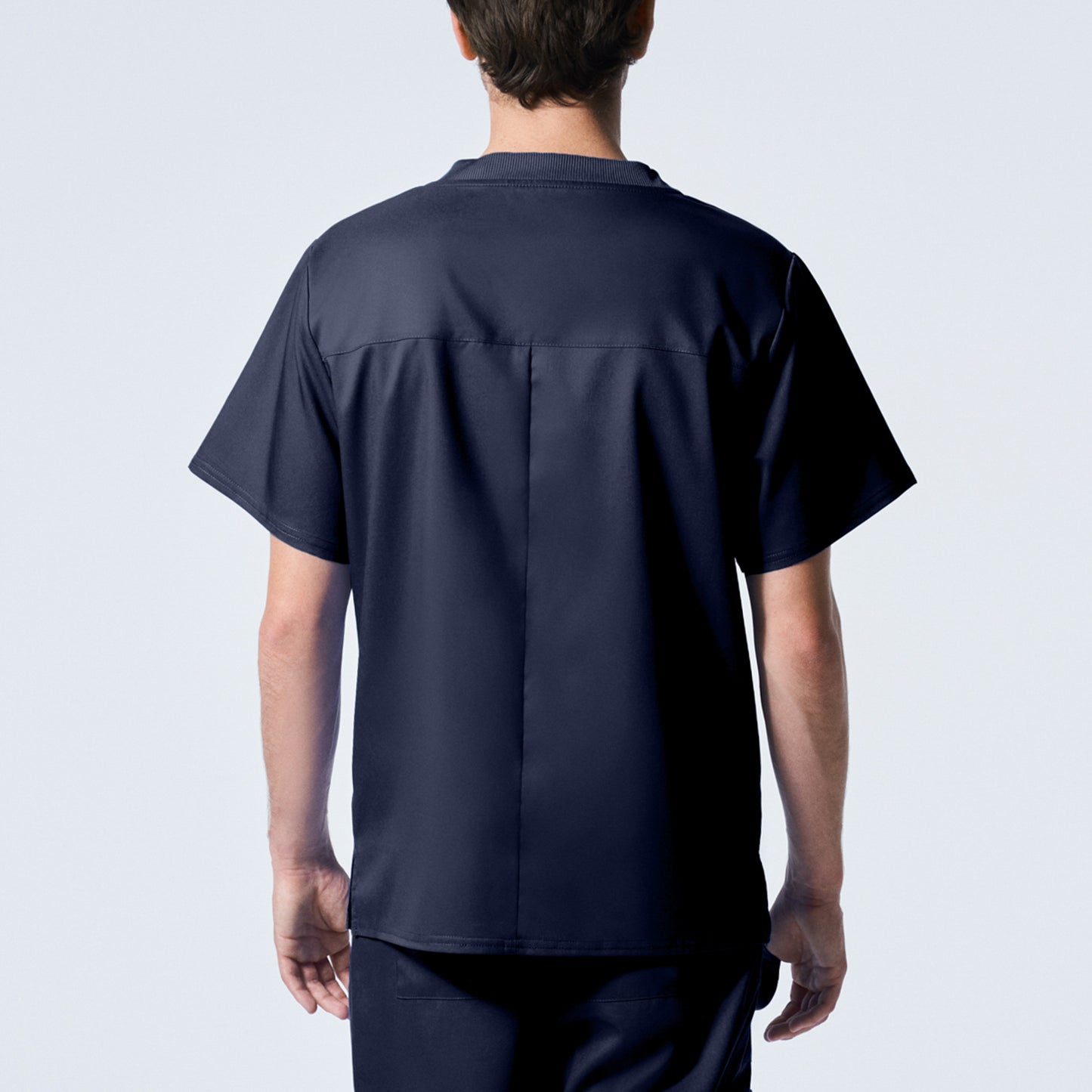 ProFlex LT108 Men's 2 Pocket V Neck Scrub Top True Navy Image