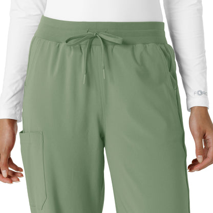 Force Cross-Flex C53310 Women's Boot Cut Scrub Pants Green Slate