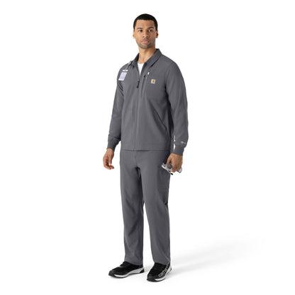 Force Cross-Flex C86310 Men's Lightweight Scrub Jacket Pewter